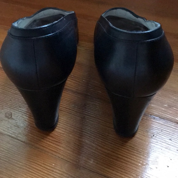 Silvia Fiorentina black leather pump - Picture 3 of 8